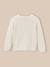Cardigan  point fantaisie Ecru+Rouge theatre+Sorbet 2 - vertbaudet enfant 