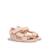 Sandales filles synthétique fermeture adhésive barefoot Pink+Purple+Verd clair 4 - vertbaudet enfant 