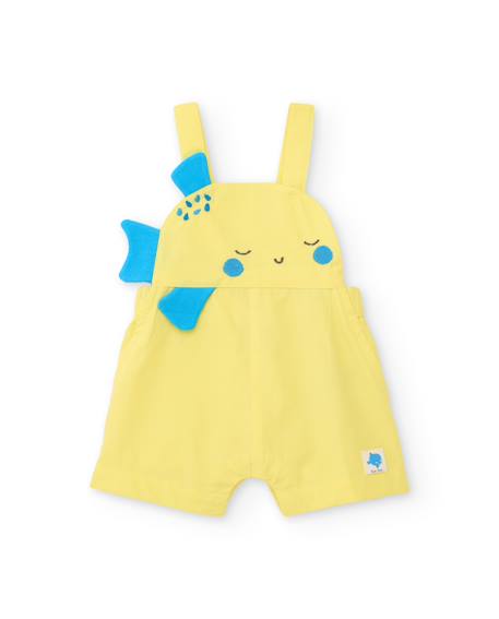 Ensemble en tricot pour nouveau-né avec applications en relief Jaune 4 - vertbaudet enfant 