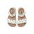 Sandales filles synthétique fermeture adhésive barefoot Multicolor+Rose+White 13 - vertbaudet enfant 