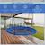 Balançoire nid d'oiseau ronde ø 110 cm 4 anneaux inclus bleu Bleu 2 - vertbaudet enfant 