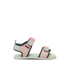 -Sandales filles synthétique fermeture adhésive barefoot
