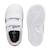 Baskets basses  à scratch Puma blanc noir aqua rouge 3 - vertbaudet enfant 