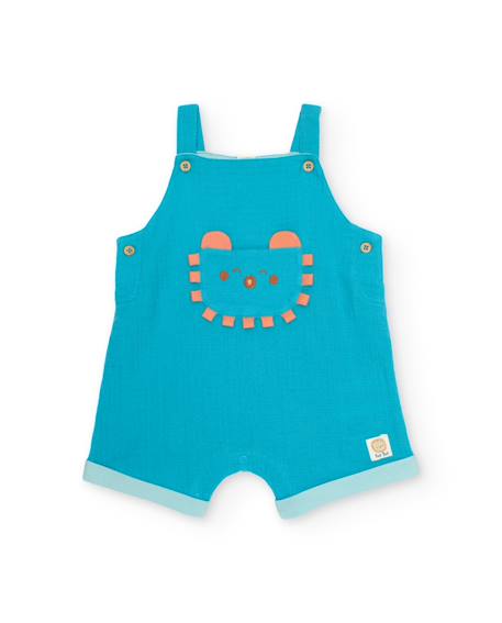 Ensemble tricot pour nouveau-né avec poche avant Bleu 4 - vertbaudet enfant 