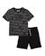 Ensemble garçon en maille avec détail en relief Noir 1 - vertbaudet enfant 