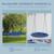 Balançoire nid d'oiseau ronde ø 110 cm 4 anneaux inclus bleu Bleu 3 - vertbaudet enfant 