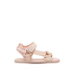 -Sandales filles synthétique fermeture adhésive barefoot