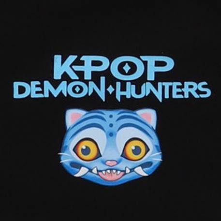 Sweat imprimé 'k-pop demon hunters' manches longues molletonné Noir 3 - vertbaudet enfant 
