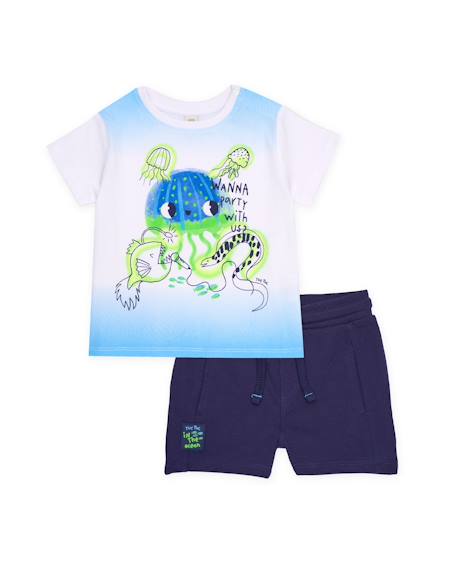 Ensemble garçon en maille d’inspiration marine  - vertbaudet enfant