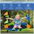 Balançoire nid d'oiseau ronde balançoire panier ø 100 cm 2 anneaux inclus métal époxy pp oxford haute densité drapeaux multicolores Multicolore 4 - vertbaudet enfant 