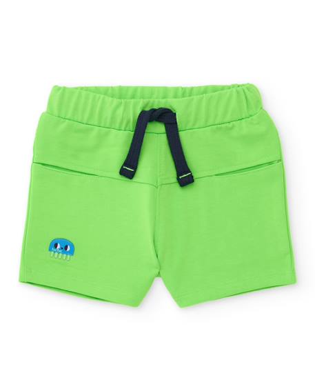 Ensemble garçon en maille avec imprimé de méduses Bleu 3 - vertbaudet enfant 