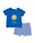 Ensemble tricot pour nouveau-né avec design enfantin Bleu 1 - vertbaudet enfant 