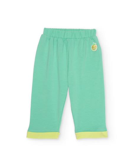 Ensemble en tricot trois pièces pour nouveau-né Vert 6 - vertbaudet enfant 