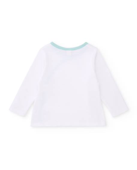 Ensemble tricot pour nouveau-né avec ouverture latérale Blanc 3 - vertbaudet enfant 