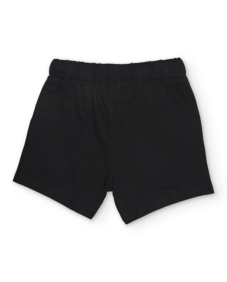 Ensemble garçon en maille avec grand imprimé frontal Blanc 5 - vertbaudet enfant 