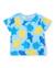 Ensemble en tricot pour nouveau-né avec imprimé petits poissons Bleu 2 - vertbaudet enfant 