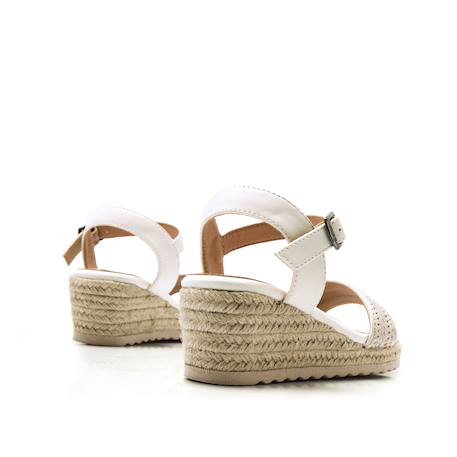 Sandales filles synthétique boucle Grey 3 - vertbaudet enfant 
