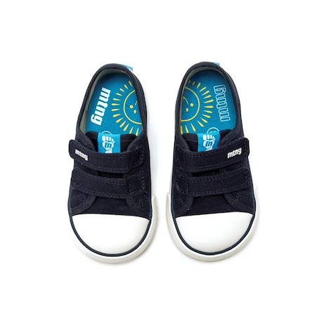 Sneakers garçon textile fermeture adhésive barefoot Blanc cassé+Bleon foncé+Bleu foncé+Bleu marine+Noir intense+Turquoise 13 - vertbaudet enfant 