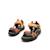 Sandales filles synthétique fermeture adhésive Fuchsia+Green+Orange 12 - vertbaudet enfant 