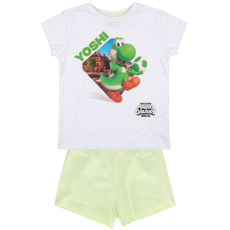 Garçon-Pyjashort 'mario' manches courtes en coton