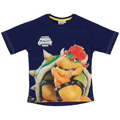 Garçon-T-shirt, polo, sous-pull-T-shirt-T-shirt 'mario' manches courtes en coton - Bowser