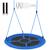 Balançoire nid d'oiseau hauteur réglable charge 200 kg 80 cm Bleu 5 - vertbaudet enfant 