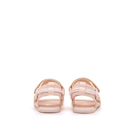 Sandales filles synthétique fermeture adhésive barefoot Pink+Purple+Verd clair 5 - vertbaudet enfant 