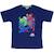 T-shirt enfant 'mario' manches courtes en coton Marine 1 - vertbaudet enfant 