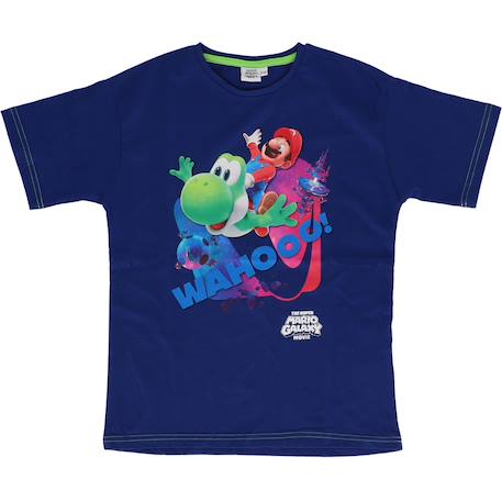 Garçon-T-shirt enfant "mario" manches courtes en coton