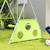 Portique balançoire enfant 4 en 1 - face à face, balançoire, panier basket-ball, cible football - acier Vert 4 - vertbaudet enfant 