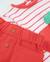 Ensemble en tricot pour nouveau-né à rayures Rouge 6 - vertbaudet enfant 