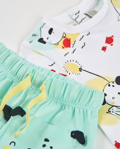 Ensemble en tricot pour nouveau-né avec poches sur le devant Blanc 6 - vertbaudet enfant 