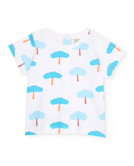 Ensemble tricot pour nouveau-né avec poche avant Bleu 2 - vertbaudet enfant 