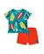 Ensemble garçon en maille avec motif surfeur Bleu 1 - vertbaudet enfant 
