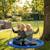 Balançoire nid d'oiseau hauteur réglable charge 200 kg 80 cm Bleu 6 - vertbaudet enfant 