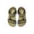 Sandales garçon synthétique fermeture adhésive barefoot Blue+Green 8 - vertbaudet enfant 