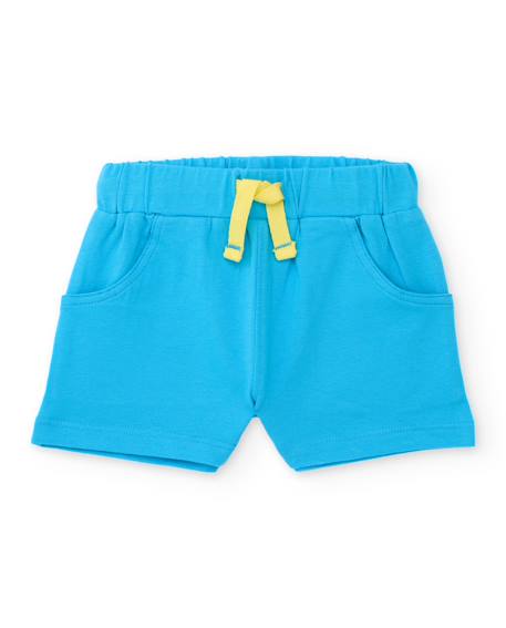 Ensemble en tricot pour nouveau-né avec imprimé petits poissons Bleu 4 - vertbaudet enfant 