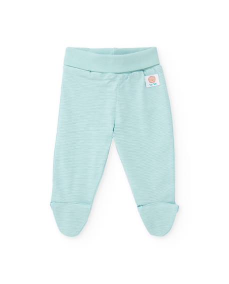 Ensemble tricot pour nouveau-né avec ouverture latérale Blanc 4 - vertbaudet enfant 