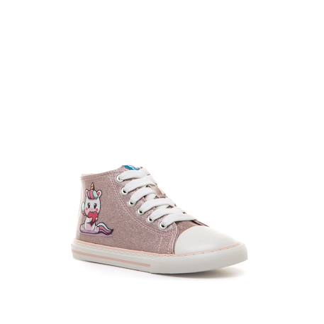 Sneakers filles synthétique fermeture éclair barefoot Pink 2 - vertbaudet enfant 