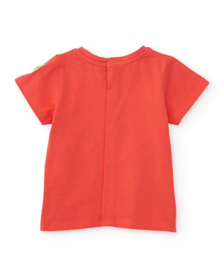Ensemble en tricot pour nouveau-né avec patch brodé Rouge 3 - vertbaudet enfant 