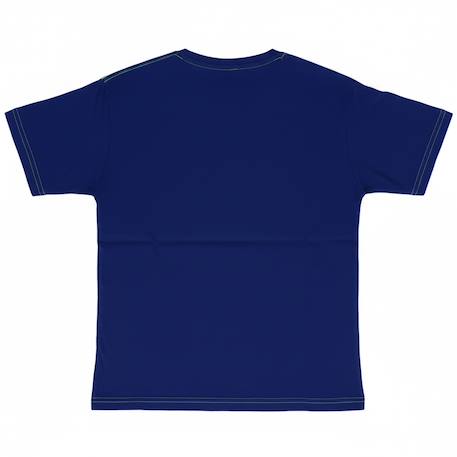 T-shirt enfant 'mario' manches courtes en coton Marine 2 - vertbaudet enfant 