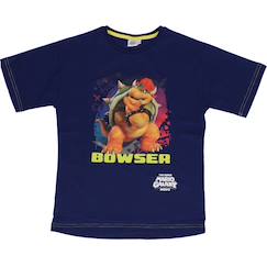 Garçon-T-shirt, polo, sous-pull-T-shirt-T-shirt 'mario' manches courtes en coton - Bowser