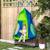 Balançoire nid d'oiseau ronde balançoire panier ø 1 x 1,8h m - tente amovible incluse - 4 anneaux inclus métal époxy oxford haute densité Vert 2 - vertbaudet enfant 