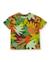 T-shirt garçon en maille avec imprimé intégral Vert 2 - vertbaudet enfant 