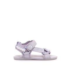 -Sandales filles synthétique fermeture adhésive barefoot