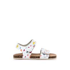 -Sandales filles synthétique fermeture adhésive barefoot