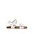 Sandales filles synthétique fermeture adhésive barefoot Multicolor+Rose+White 1 - vertbaudet enfant 