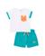 Ensemble tricot pour nouveau-né avec poche décorative Blanc 1 - vertbaudet enfant 
