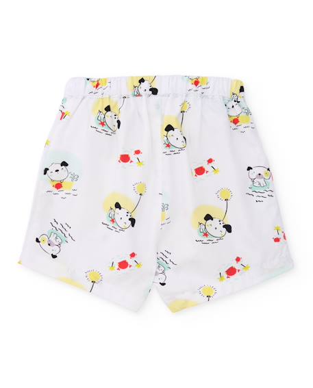 Ensemble en tricot pour nouveau-né avec fermeture à l’épaule Jaune 5 - vertbaudet enfant 