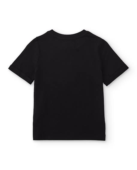 Ensemble garçon en maille avec effet peinture Noir 4 - vertbaudet enfant 